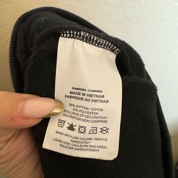 NIKE Terry Jogger Tapered Leg Pant Sz XL in‎ Black Womens Plus Size - Picture 5 of 6